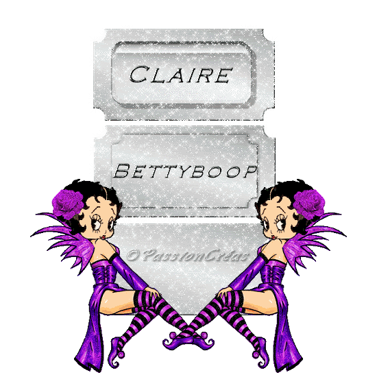 Cadeau de chantal boop    wowwwwwwwwww.